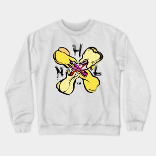 Teeth Cross Crewneck Sweatshirt